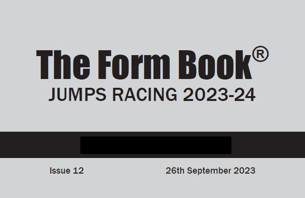 Jumps Formbook 2023-24 - downloadable version (PDF) - Issue 12 - September 26th 2023