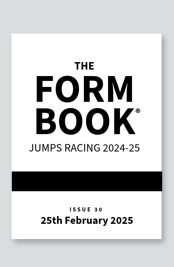 Jumps Formbook 2024-25 - downloadable version (PDF) - Issue 30 - 25/02/2025