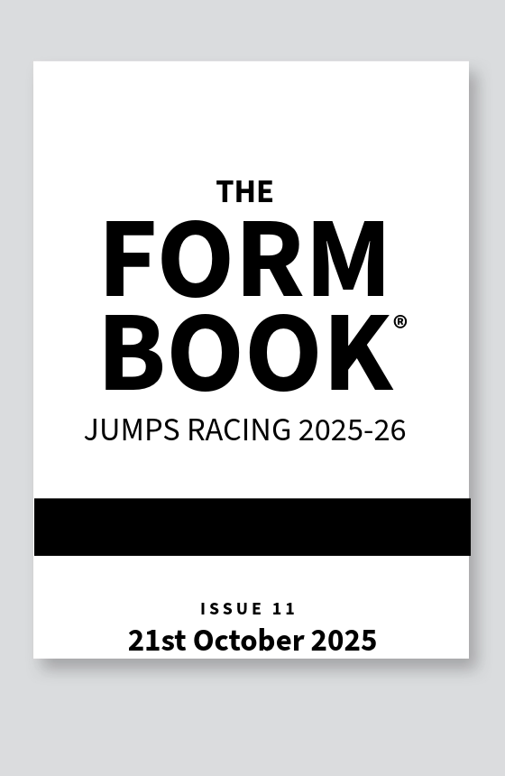 Jumps Formbook 2025-26 - downloadable version (PDF) - Issue 11 - 21/10/2025