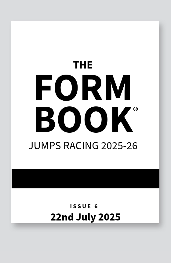 Jumps Formbook 2025-26 - downloadable version (PDF) - Issue 6 - 22/07/2025