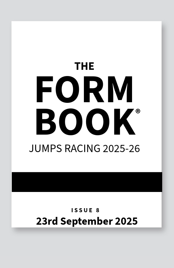 Jumps Formbook 2025-26 - downloadable version (PDF) - Issue 8 - 23/09/2025