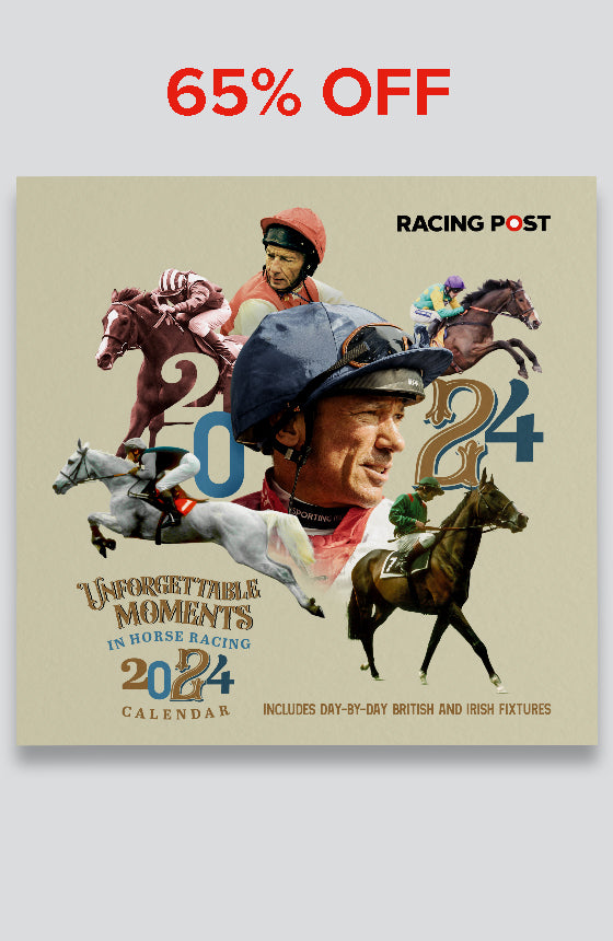 Racing Post Unforgettable moments Wall Calendar 2024