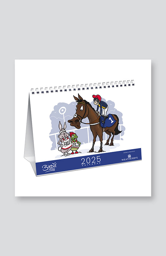 Birdie Desk Calendar 2025