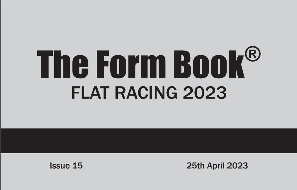 Flat Formbook 2023 - downloadable version (PDF) - Issue 15 - 25/04/2023