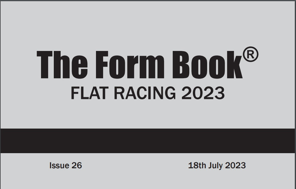 Flat Formbook 2023 - downloadable version (PDF) - Issue 26 - 18/07/2023