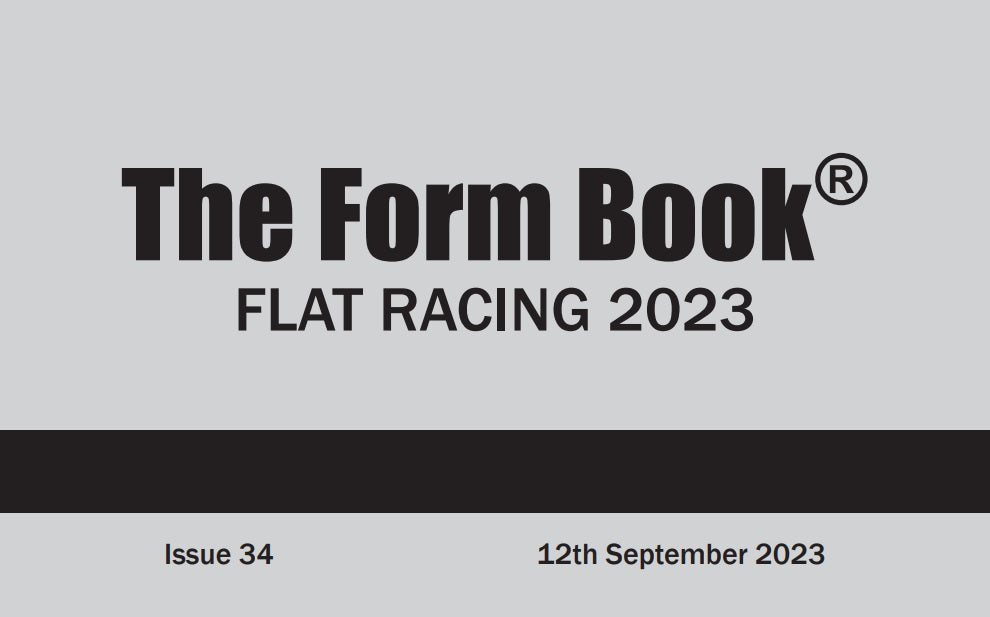 Flat Formbook 2023 - downloadable version (PDF) - Issue 34 - 12/09/2023