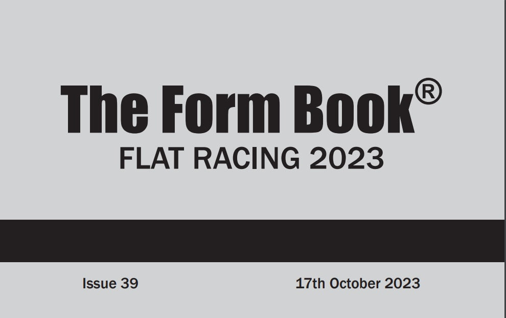 Flat Formbook 2023 - downloadable version (PDF) - Issue 39 - 17/10/2023