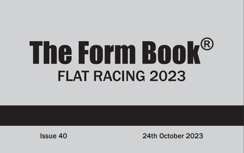 Flat Formbook 2023 - downloadable version (PDF) - Issue 40 - 24/10/2023