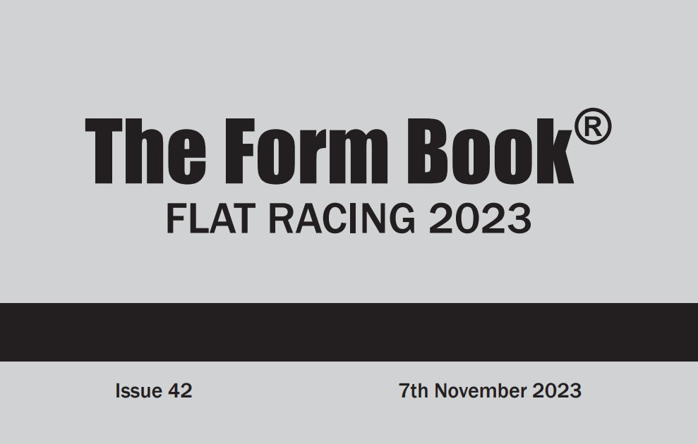 Flat Formbook 2023 - downloadable version (PDF) - Issue 42 - 07/11/2023