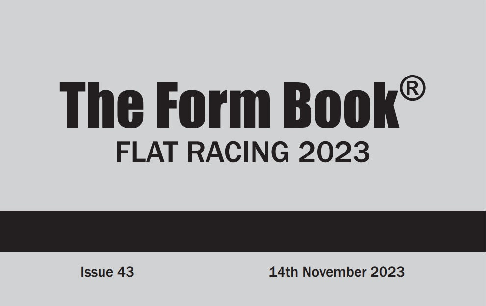 Flat Formbook 2023 - downloadable version (PDF) - Issue 43 - 14/11/2023