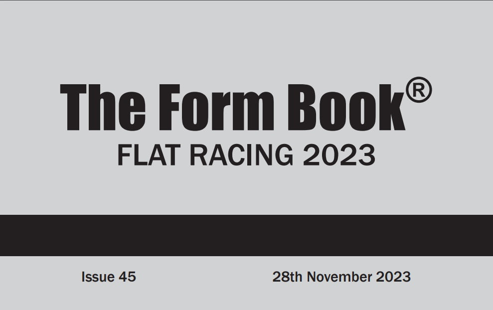 Flat Formbook 2023 - downloadable version (PDF) - Issue 45 - 28/11/2023
