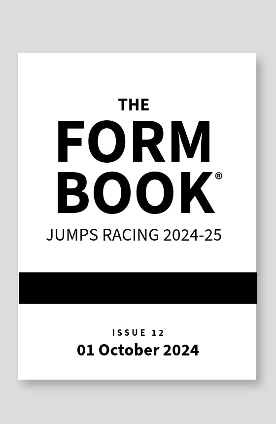 Jumps Formbook 2024-25 - downloadable version (PDF) - Issue 12 - October 1st