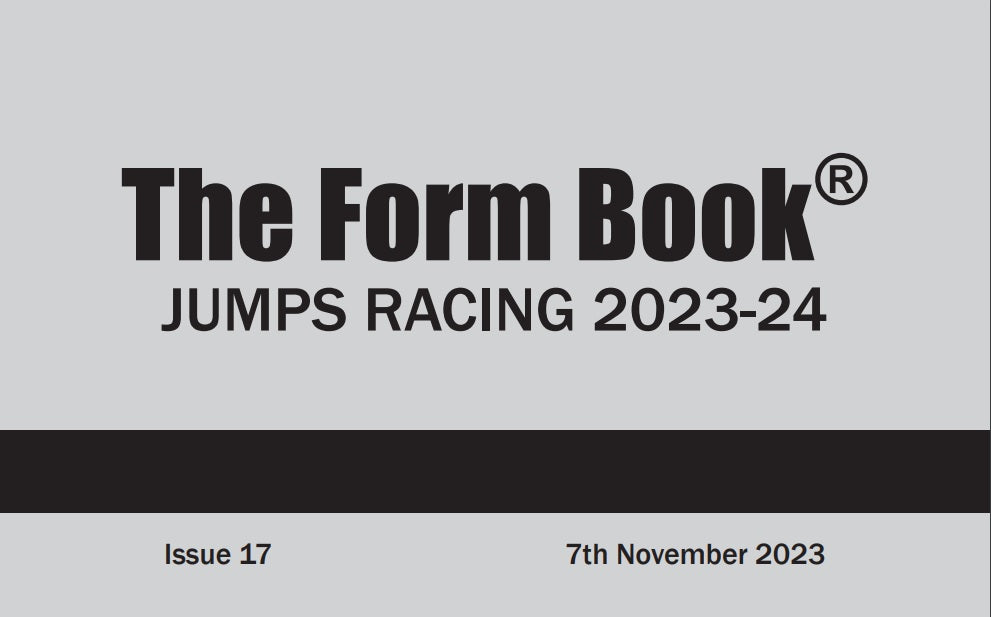 Jumps Formbook 2023-24 - downloadable version (PDF) - Issue 17 - November 7th 2023
