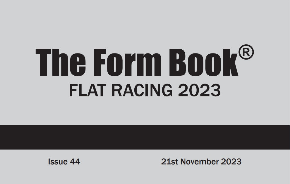 Jumps Formbook 2023-24 - downloadable version (PDF) - Issue 19 - November 21st 2023