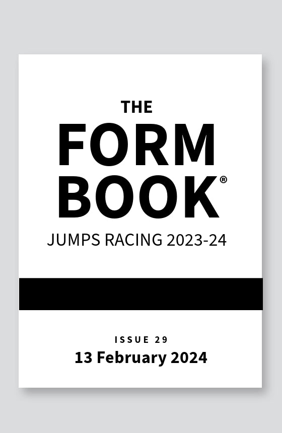Jumps Formbook 2023-24 - downloadable version (PDF) - Issue 29 - February 13th 2024