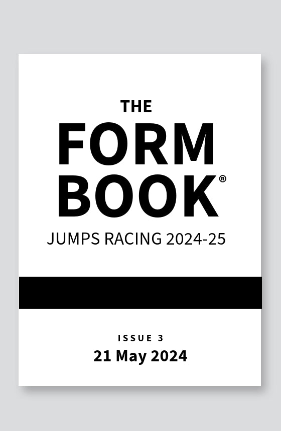 Jumps Formbook 2024-25 - downloadable version (PDF) - Issue 3 - May 21st 2024