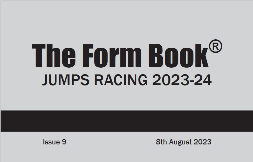 Jumps Formbook 2023-24 - downloadable version (PDF) - Issue 9 - August 8th 2023