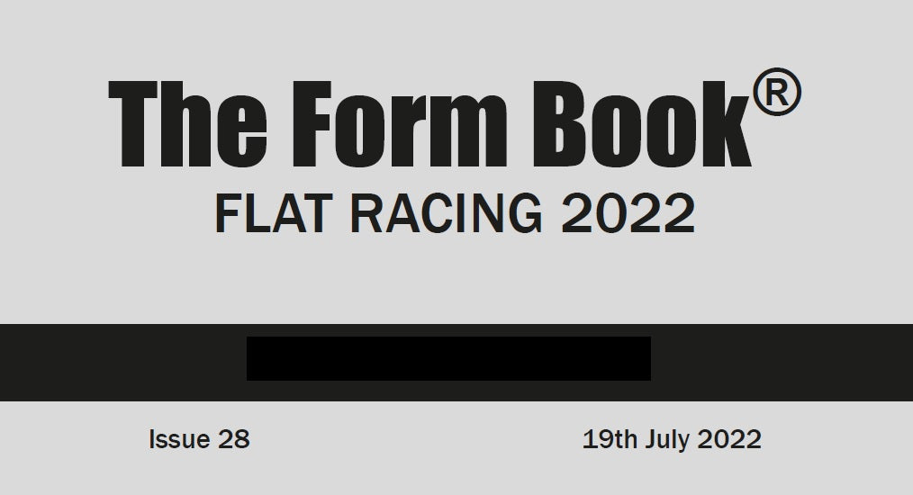 Flat Formbook 2022 - downloadable version (PDF) - Issue 28 - 19/07/2022