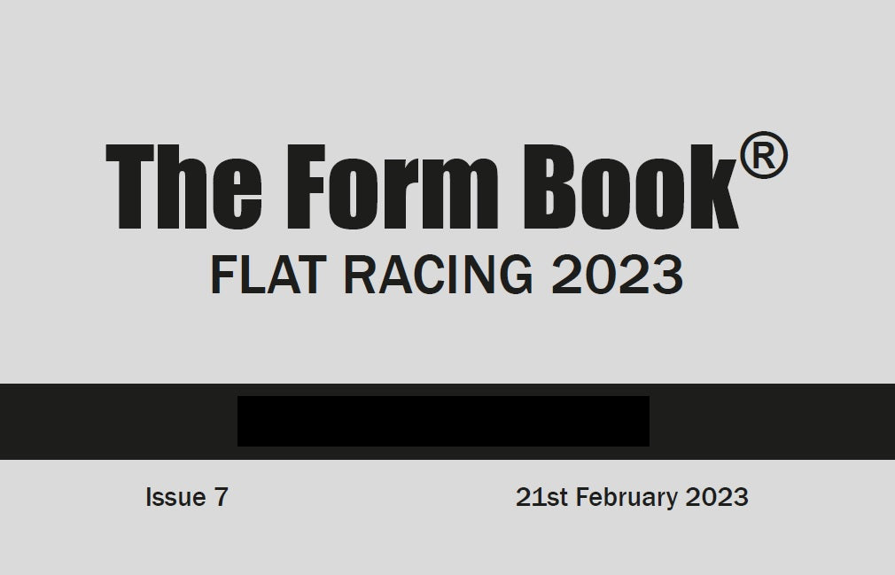 Flat Formbook 2023 - downloadable version (PDF) - Issue 7 - 21/02/2023