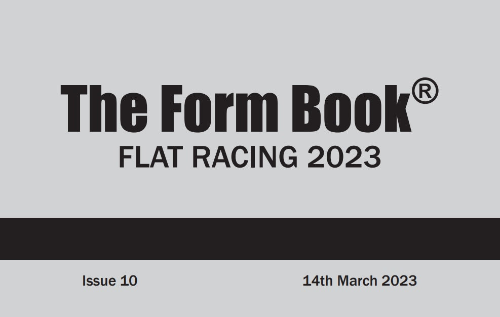 Flat Formbook 2023 - downloadable version (PDF) - Issue 10 - 14/03/2023