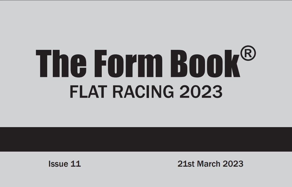 Flat Formbook 2023 - downloadable version (PDF) - Issue 11 - 21/03/2023