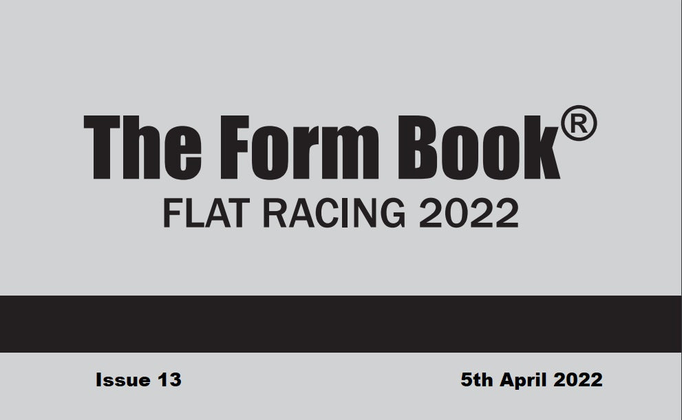 Flat Formbook 2022 - downloadable version (PDF) - Issue 13 - 05/04/2022