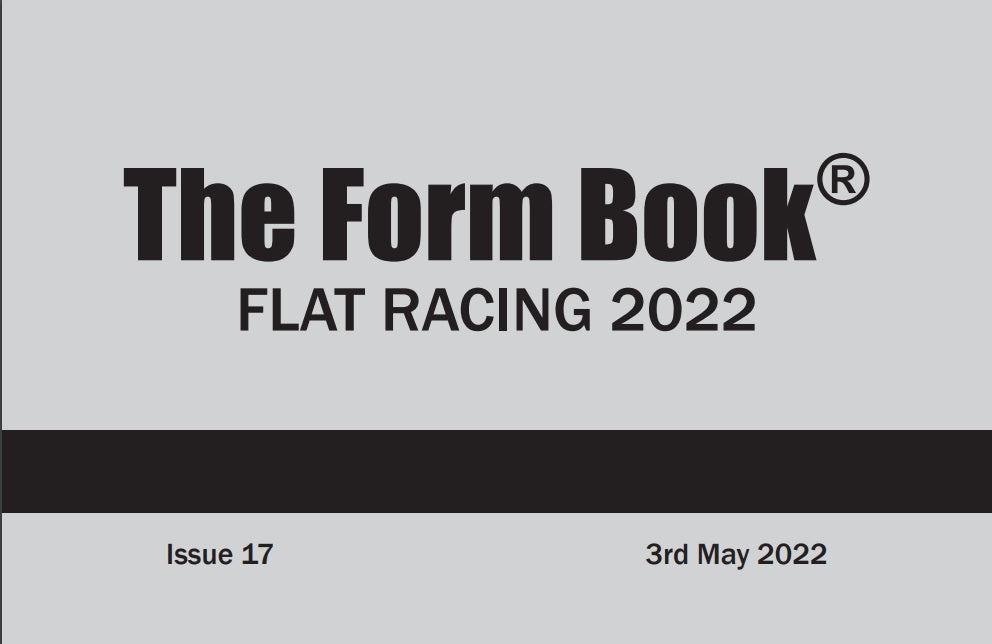 Flat Formbook 2022 - downloadable version (PDF) - Issue 17 - 03/05/2022