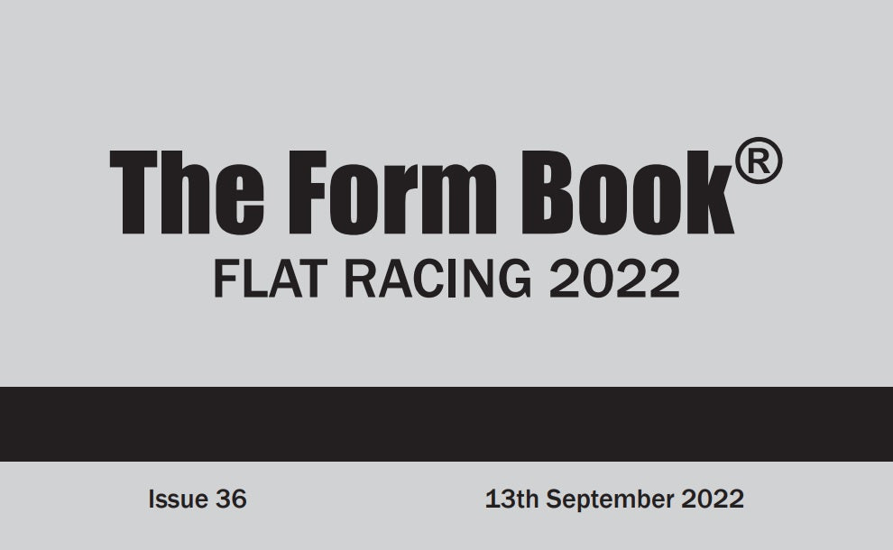 Flat Formbook 2022 - downloadable version (PDF) - Issue 36 - 13/09/2022