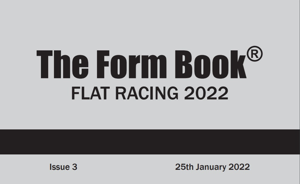 Flat Formbook 2022 - downloadable version (PDF) - Issue 3 - 25/01/2022