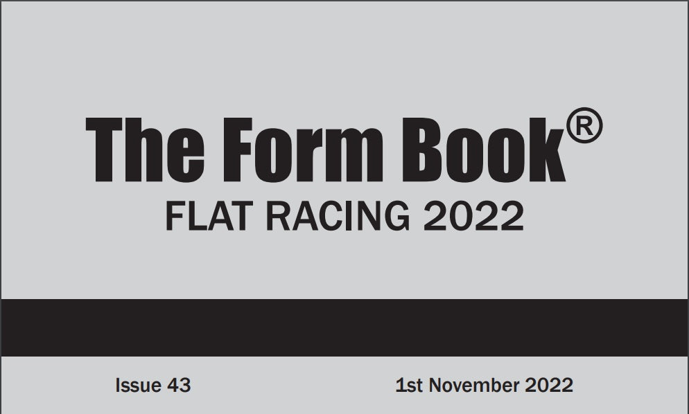 Flat Formbook 2022 - downloadable version (PDF) - Issue 43 - 01/11/2022