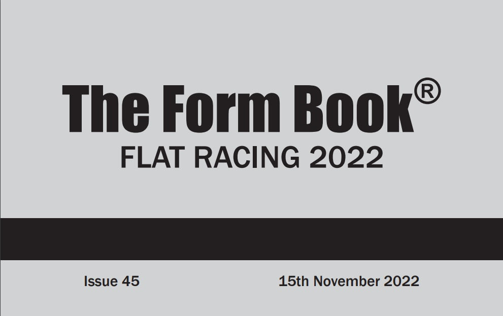 Flat Formbook 2022 - downloadable version (PDF) - Issue 45 - 15/11/2022