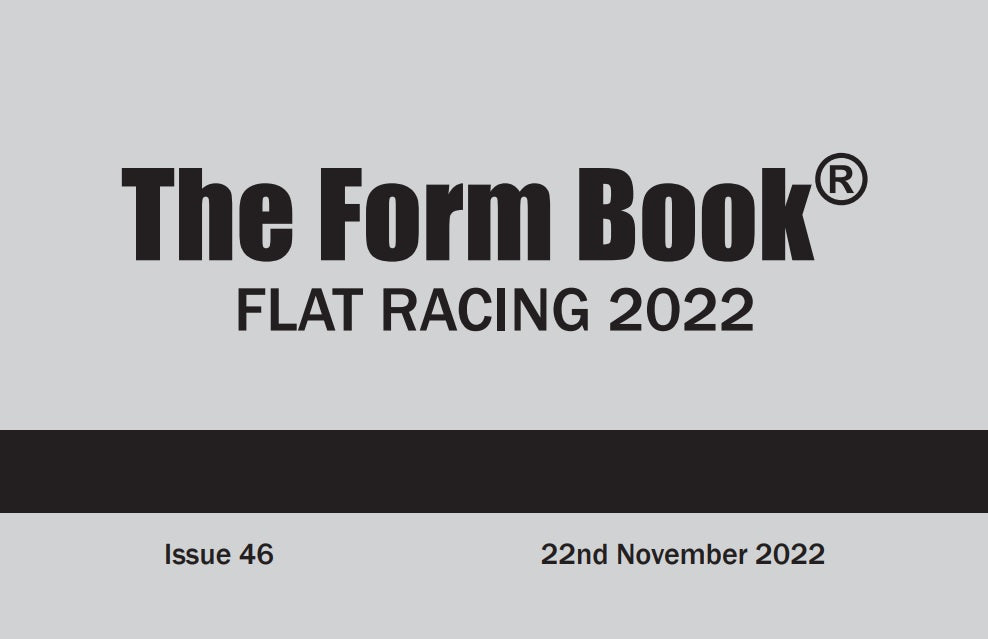 Flat Formbook 2022 - downloadable version (PDF) - Issue 46 - 22/11/2022