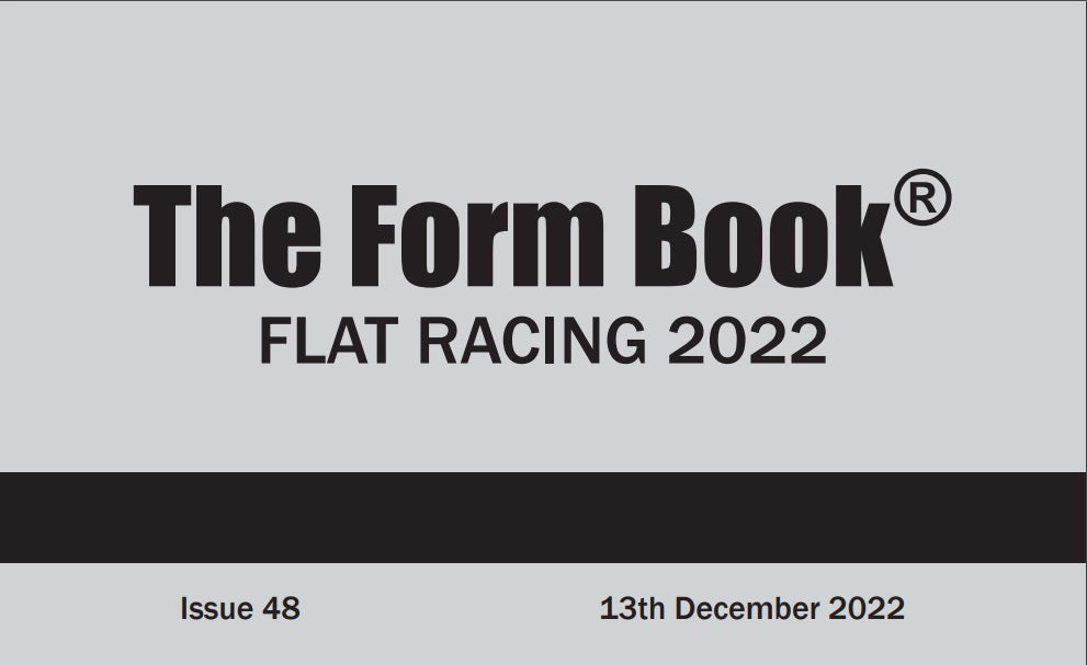 Flat Formbook 2022 - downloadable version (PDF) - Issue 48 - 13/12/2022