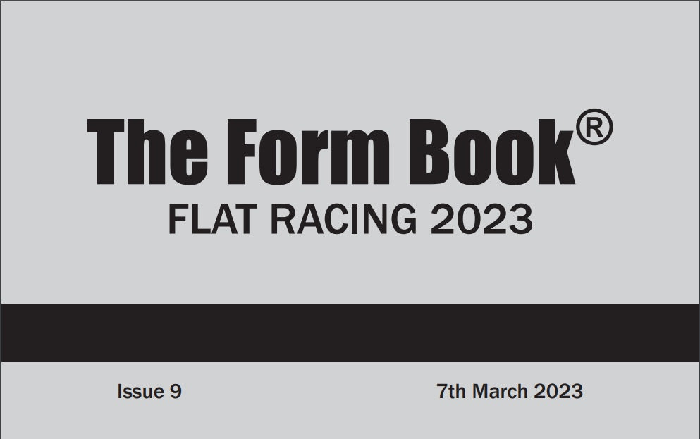 Flat Formbook 2023 - downloadable version (PDF) - Issue 9 - 07/03/2023