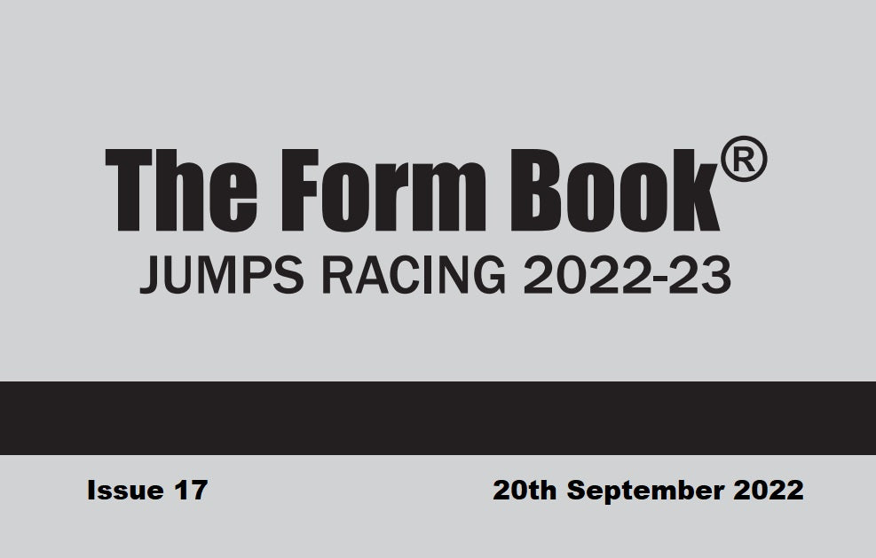 Jumps Formbook 2022-23 - downloadable version (PDF) - Issue 17 - September 20th 2022