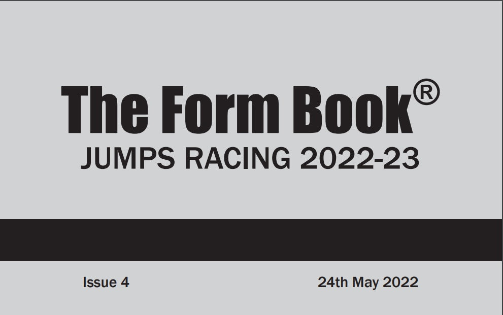 Jumps Formbook 2022-23 - downloadable version (PDF) - Issue 4 - May 24th 2022