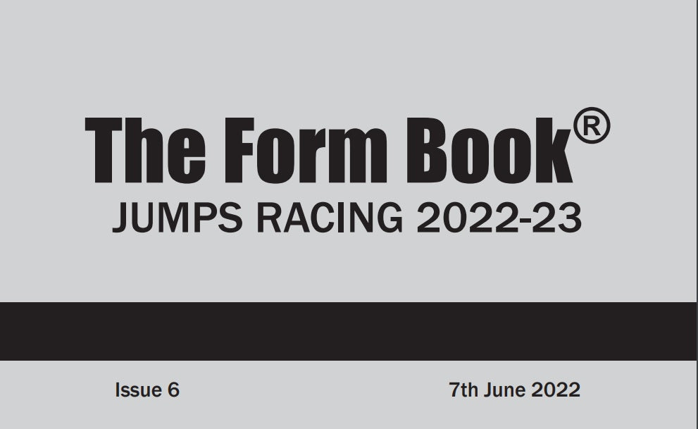 Jumps Formbook 2022-23 - downloadable version (PDF) - Issue 6 - June 7th 2022