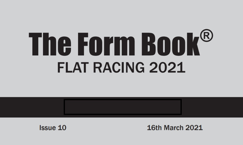 Flat Formbook 2021 - downloadable version (PDF) - Issue 10 - 16/03/2021