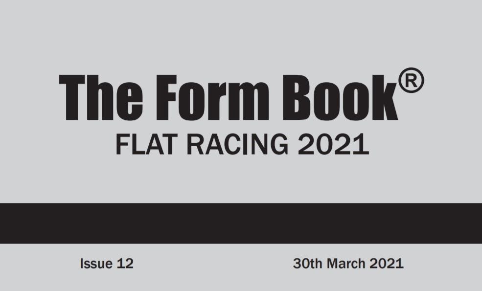 Flat Formbook 2021 - downloadable version (PDF) - Issue 12 - 30/03/2021