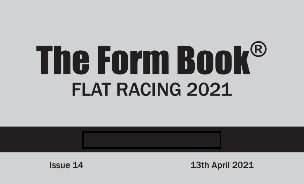Flat Formbook 2021 - downloadable version (PDF) - Issue 14 - 13/04/2021