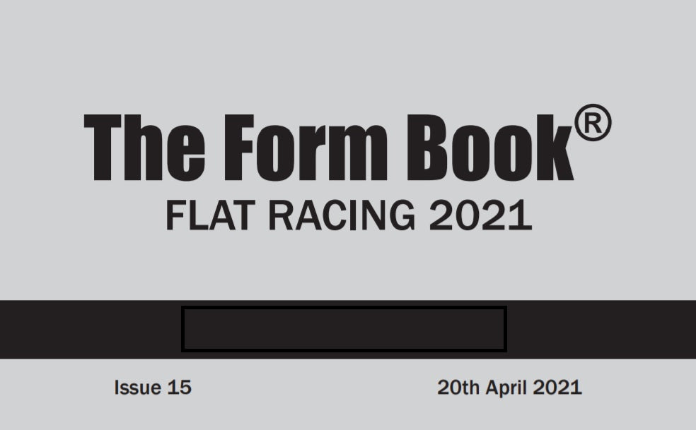 Flat Formbook 2021 - downloadable version (PDF) - Issue 15 - 20/04/2021
