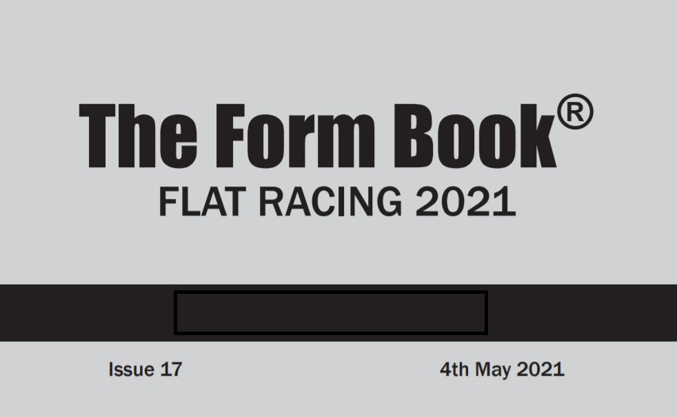 Flat Formbook 2021 - downloadable version (PDF) - Issue 17 - 04/05/2021