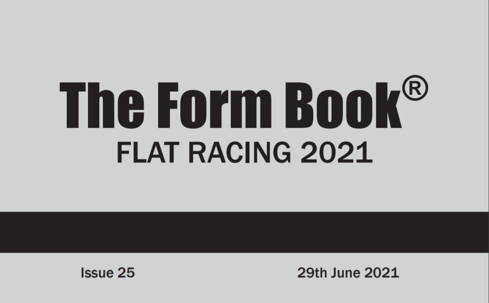 Flat Formbook 2021 - downloadable version (PDF) - Issue 25 - 29/06/2021