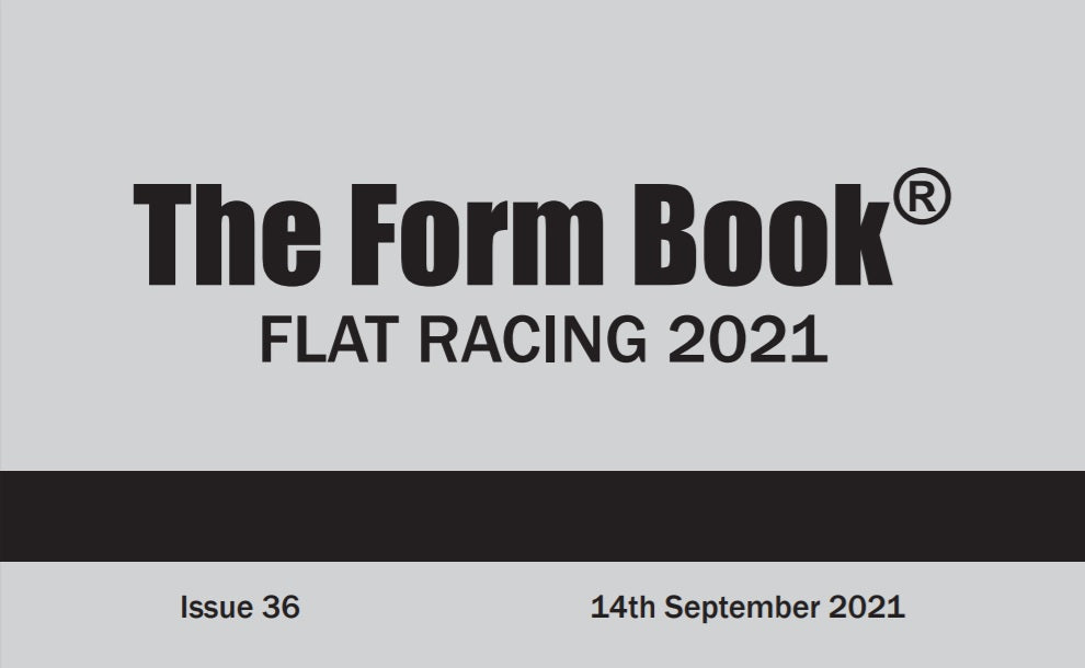 Flat Formbook 2021 - downloadable version (PDF) - Issue 36 - 14/09/2021