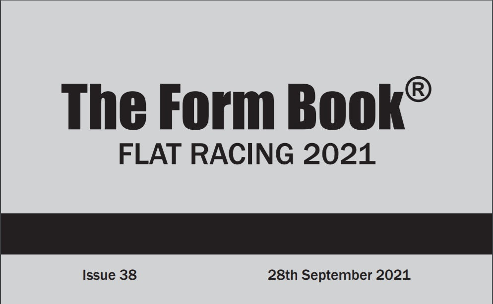 Flat Formbook 2021 - downloadable version (PDF) - Issue 38 - 28/09/2021