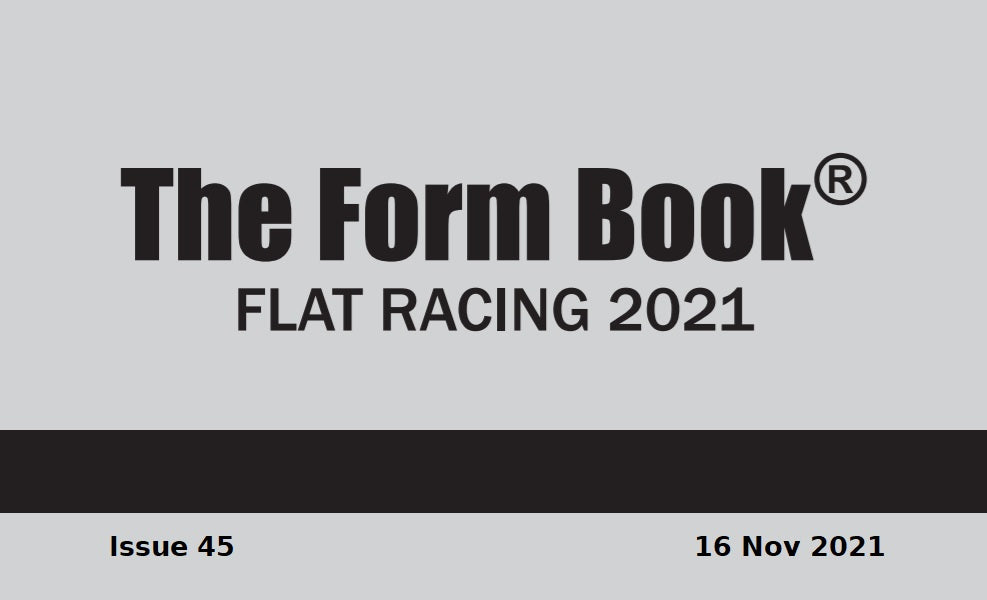Flat Formbook 2021 - downloadable version (PDF) - Issue 45 - 16/11/2021