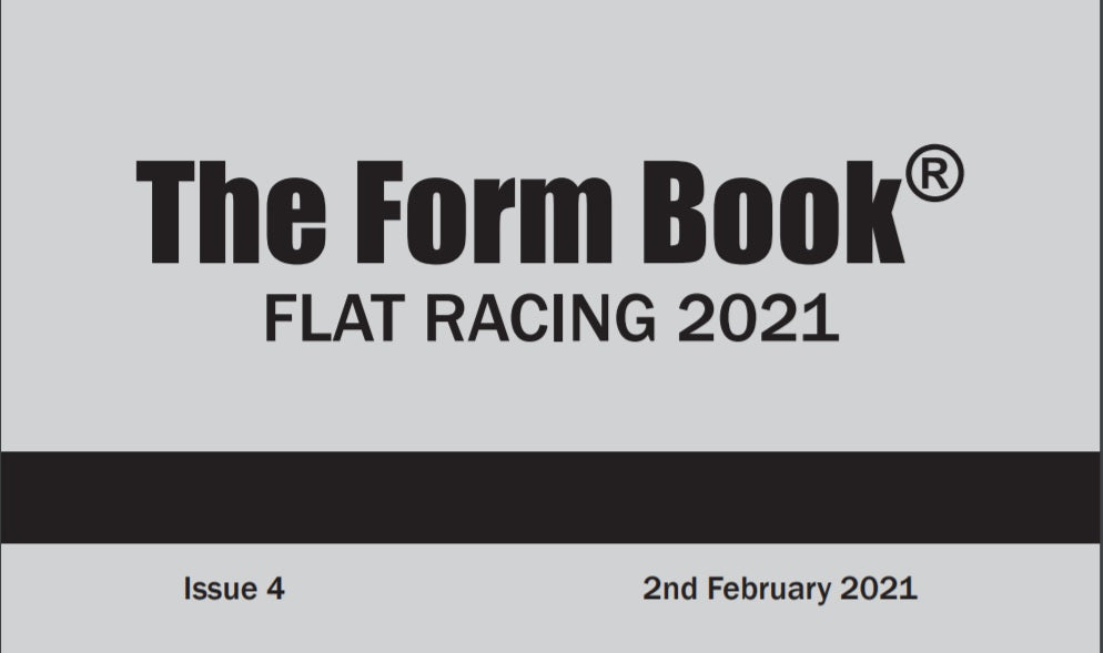 Flat Formbook 2021 - downloadable version (PDF) - Issue 4 - 02/02/2021