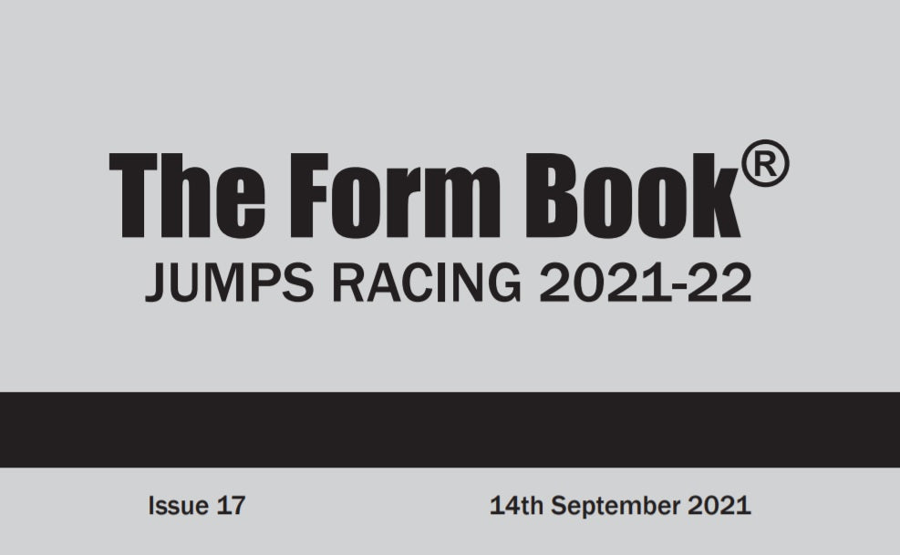 Jumps Formbook 2021-22 - downloadable version (PDF) - Issue 17 - Sep 14th 2021