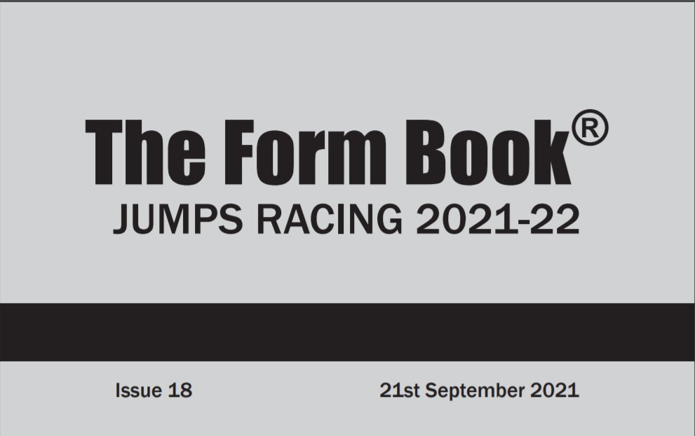 Jumps Formbook 2021-22 - downloadable version (PDF) - Issue 18 - Sep 21st 2021