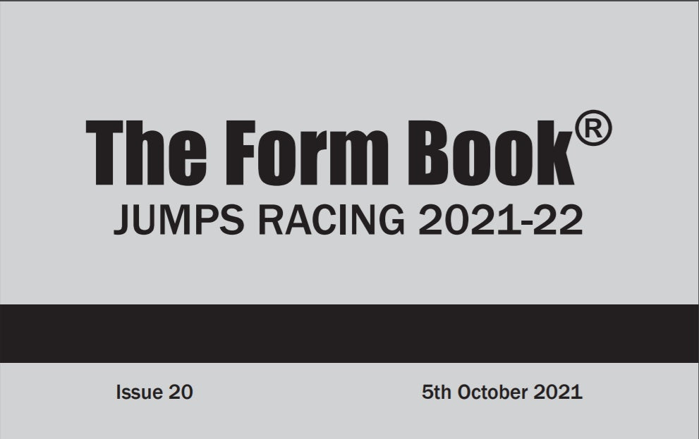 Jumps Formbook 2021-22 - downloadable version (PDF) - Issue 20 - October 5th 2021